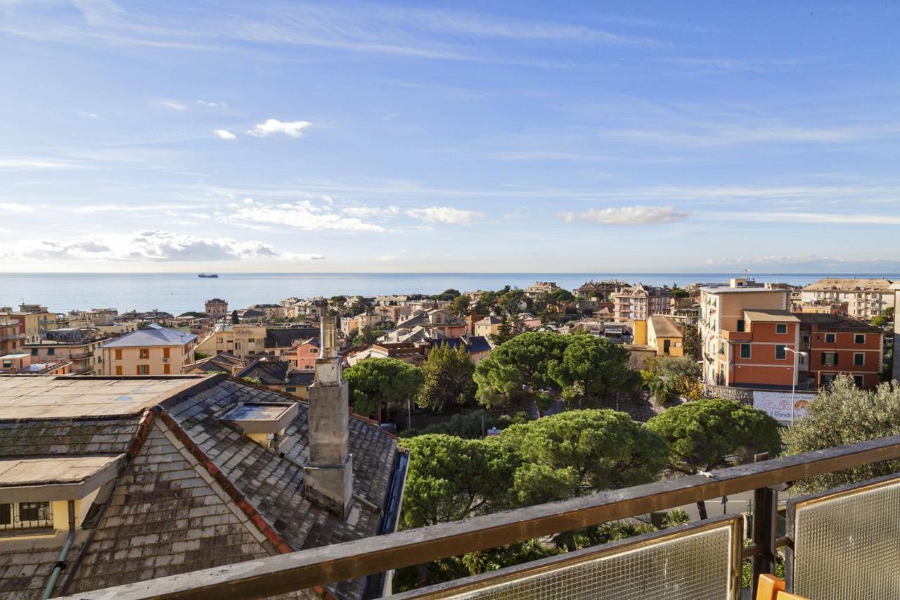 Homey Seaview Apartment By Wonderful Italy Genoa Ngoại thất bức ảnh