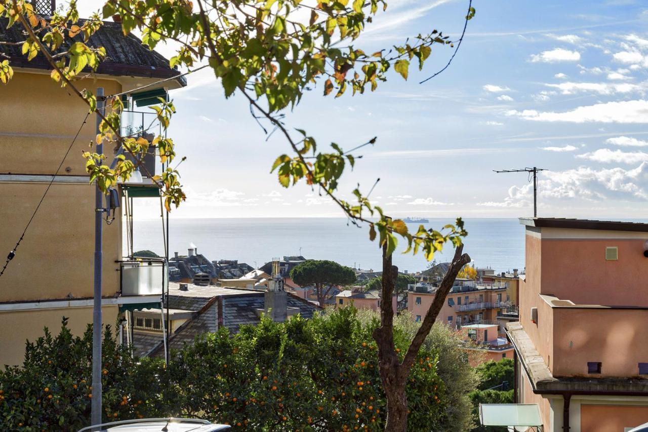 Homey Seaview Apartment By Wonderful Italy Genoa Ngoại thất bức ảnh