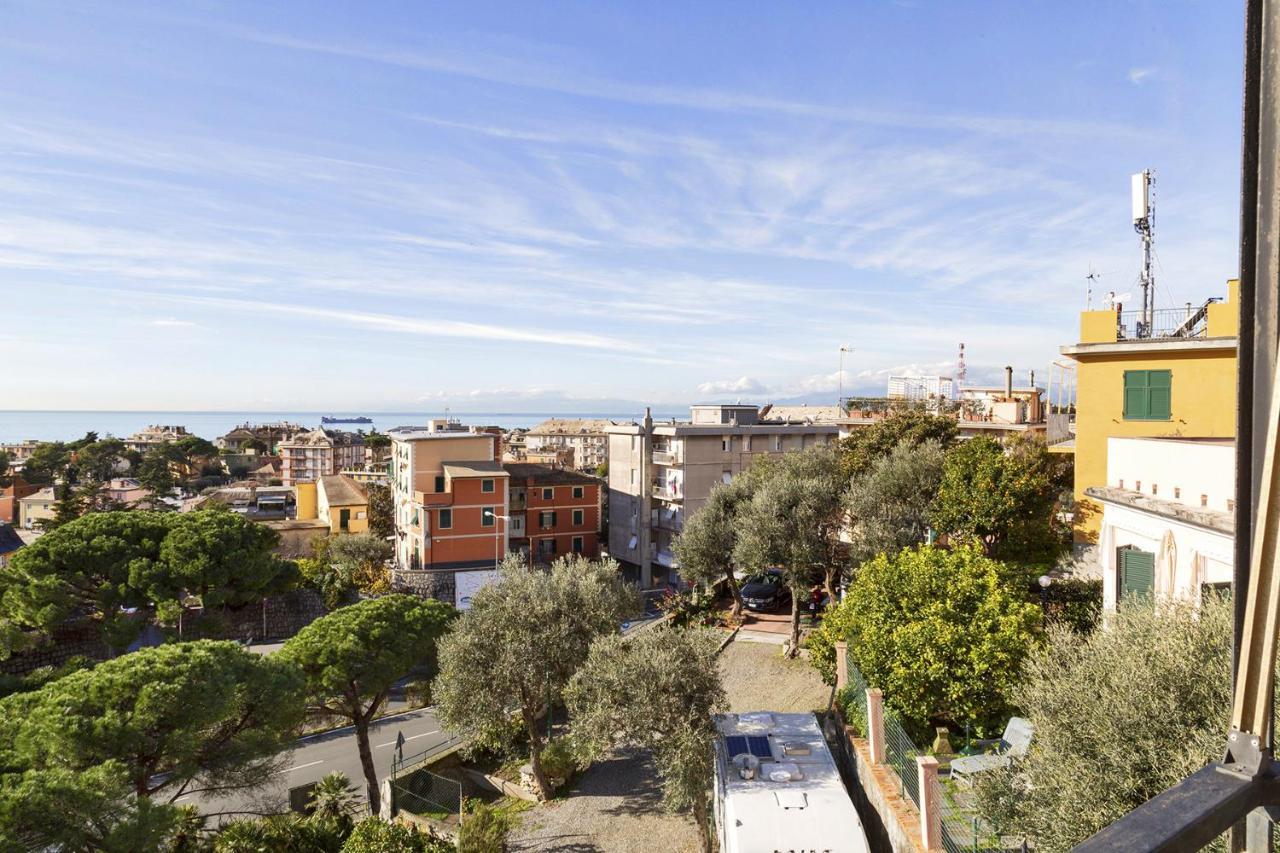 Homey Seaview Apartment By Wonderful Italy Genoa Ngoại thất bức ảnh